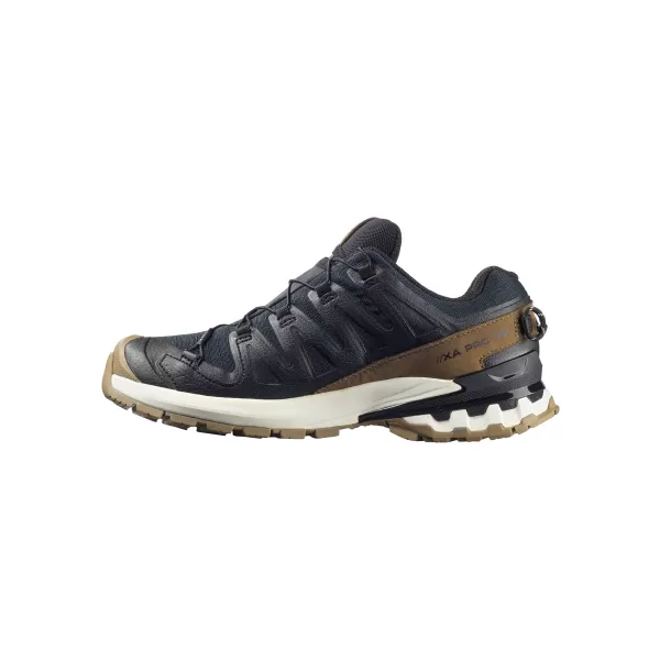  Pánske topánky SALOMON XA PRO 3D V9 GTX LIFELONG M L47963800 BLACK/COYOTE BROWN/VANILLA ICE 