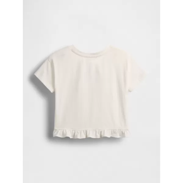  Detské tričko GAP LOGO TEE 778425-01 NEW OFF WHITE 