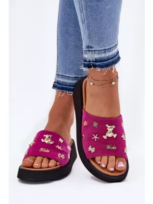 Dámske šľapky VINCEZA 66741 PINK