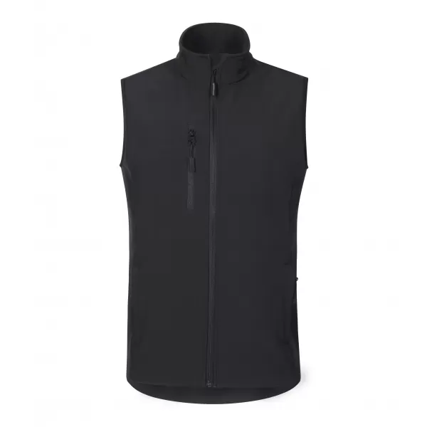  Pánska softshellová vesta ALTISPORT NoPrint NP/ALM865 EBONY GRAY 