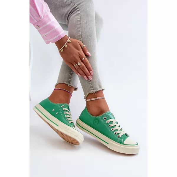  Dámske tenisky BIG STAR NN274240 GREEN Big Star Shoes 