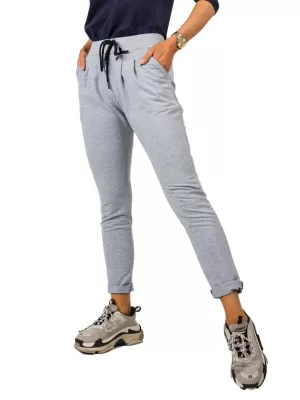 Dámske tepláky BASIC FEEL GOOD TP-DR-5477.88 GRAY