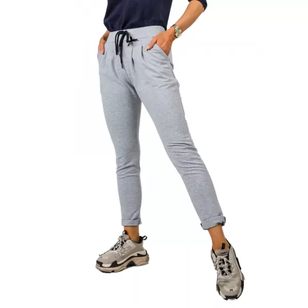  Dámske tepláky BASIC FEEL GOOD TP-DR-5477.88 GRAY 