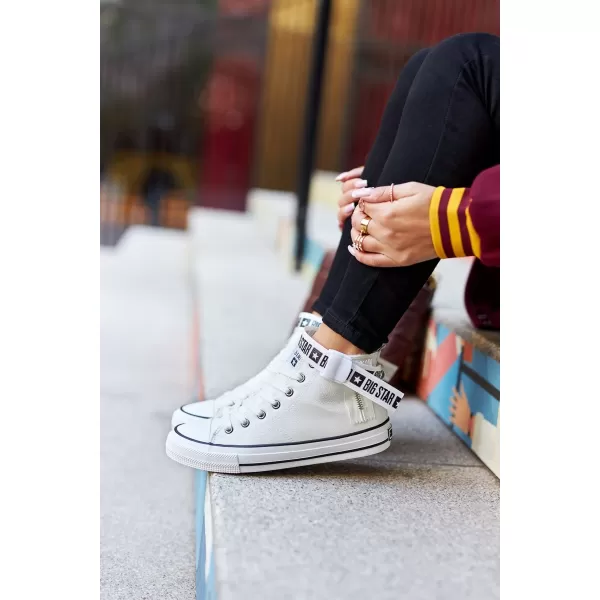  Dámske tenisky BIG STAR GG274027 WHITE Big Star Shoes 