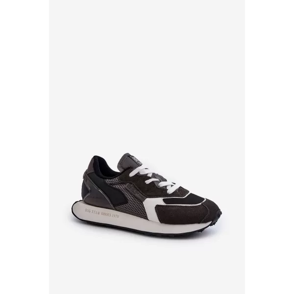  Pánske tenisky BIG STAR NN174347 BLACK Big Star Shoes 