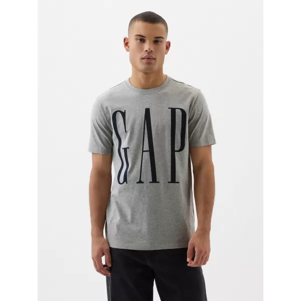  Pánske tričko GAP LOGO TEE 866774-02 HEATHER GREY 