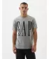Pánske tričko GAP LOGO TEE 866774-02 HEATHER GREY