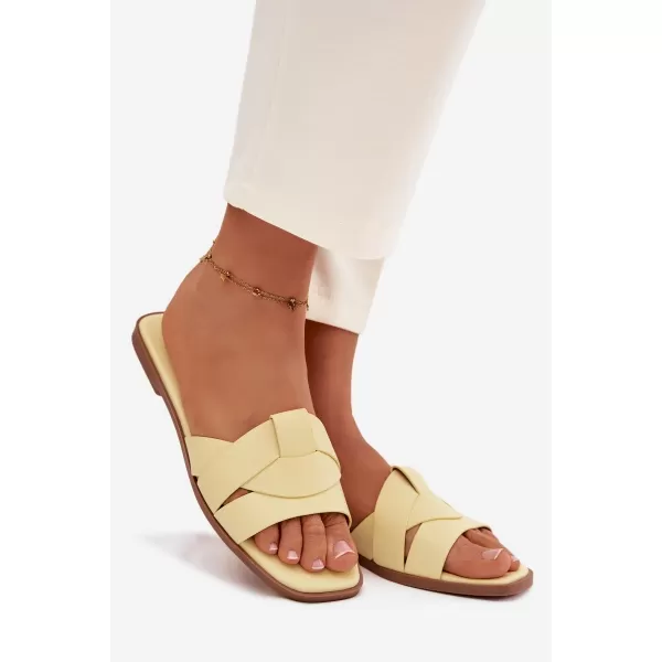  Dámske šľapky BOTO MARISSAE 41398 YELLOW 