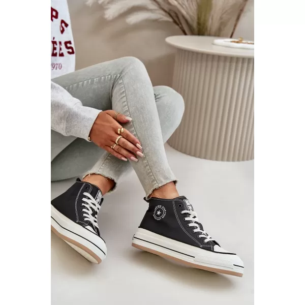  Dámske tenisky BIG STAR OO274062 BLACK Big Star Shoes 