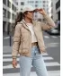 Dámska bunda DSTREET TY4177 BÉŽOVÁ