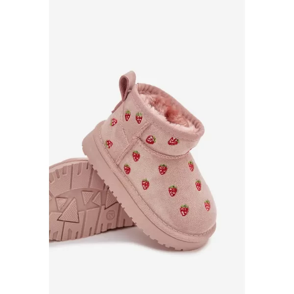  Detské snehule BOTO GRACINA 40643 PINK 