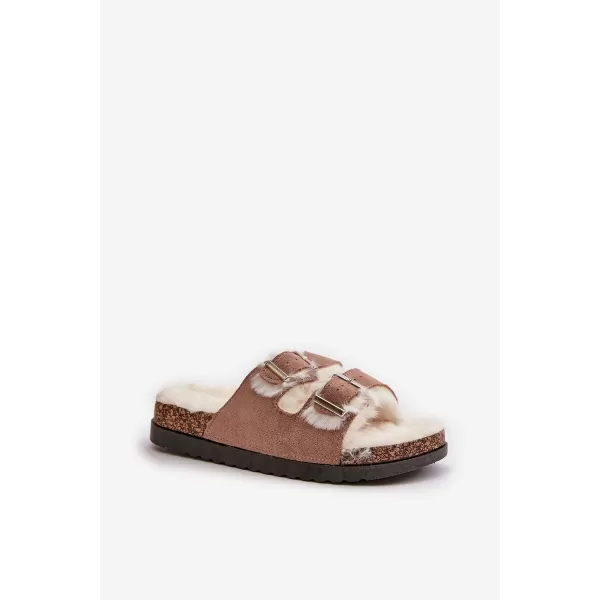  Dámske šľapky BOTO EZILENA 33315 KHAKI 