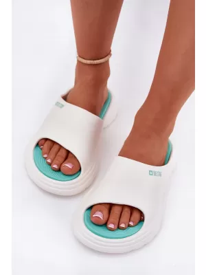 Dámske šľapky BIG STAR RR274A586 WHITE Big Star Shoes