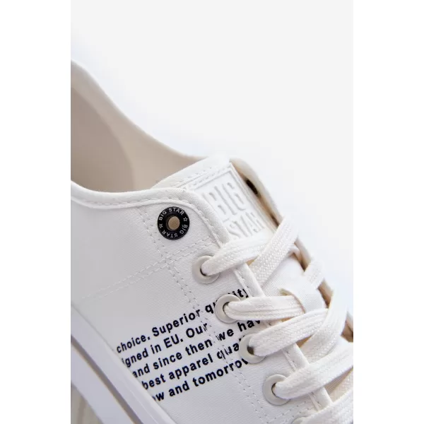  Pánske tenisky BIG STAR LL174204 WHITE Big Star Shoes 