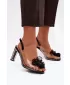 Dámske sandále D&A MR52-236 BLACK