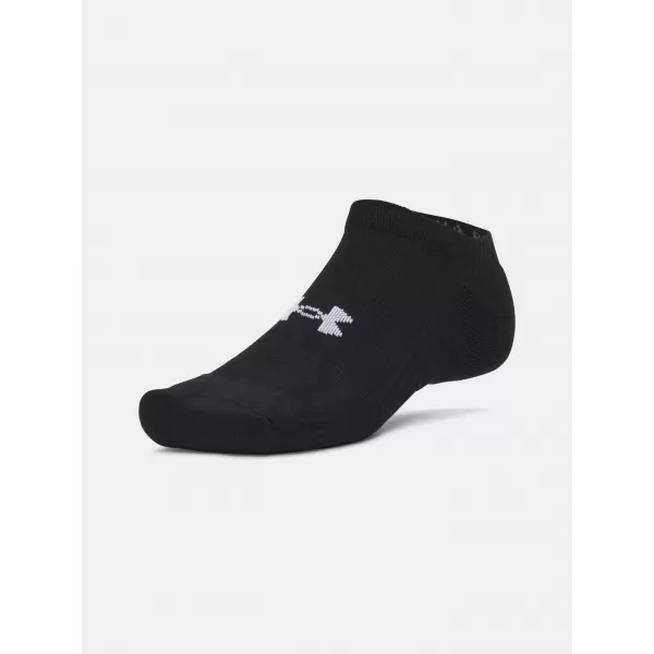  Ponožky UNDER ARMOUR PERFORMANCE COTTON 3PK NS 6009683-008 ČIERNA 