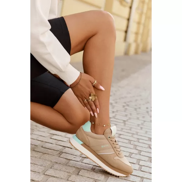  Dámske tenisky BIG STAR RR274A048 BEIGE Big Star Shoes 