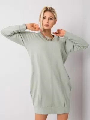Dámske šaty BASIC FEEL GOOD RV-TU-5184.93P PISTACHIO