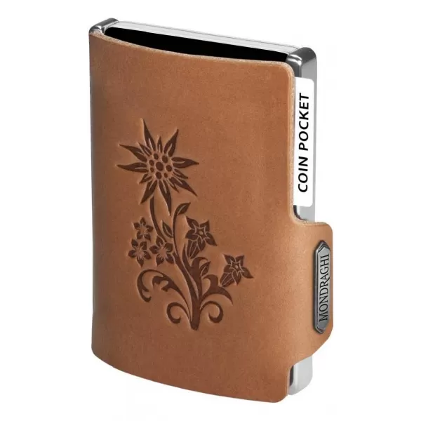  Peňaženka MONDRAGHI Silhouette Edelweiss CARAMEL 