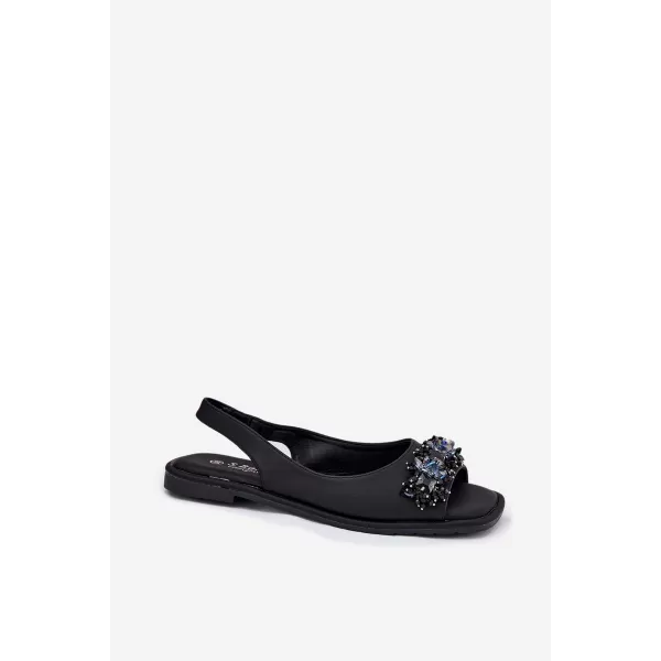  Dámske sandále S.BARSKI KV51-079 BLACK 