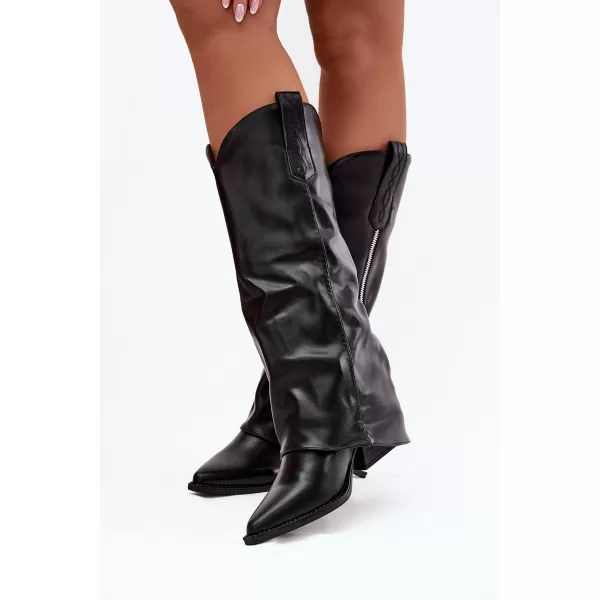  Dámske čižmy BOTO PALIRA 40676 BLACK 