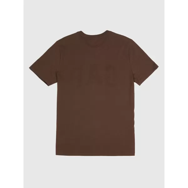  Pánske tričko GAP LOGO TEE 856659-39 DARK BROWN 