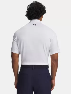 Pánske tričko UNDER ARMOUR UA MATCHPLAY POLO 6009799-100 BIELA