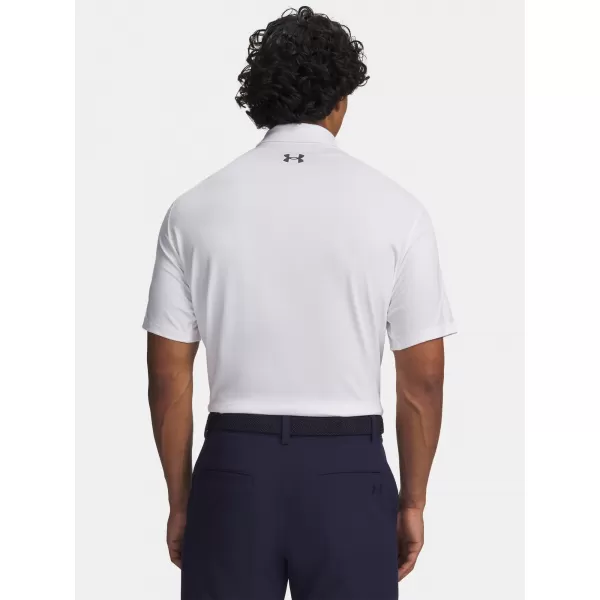 Pánske tričko UNDER ARMOUR UA MATCHPLAY POLO 6009799-100 BIELA 