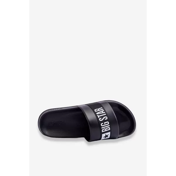  Pánske žabky BIG STAR LL174458 BLACK Big Star Shoes 
