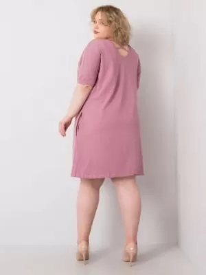 Dámske šaty BASIC FEEL GOOD RV-SK-6639.02X DARK PINK