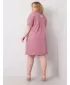 Dámske šaty BASIC FEEL GOOD RV-SK-6639.02X DARK PINK