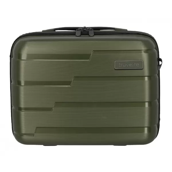 Kozmetický kufrík TRAVELITE AIR BASE BEAUTY CASE OLIVOVÝ 