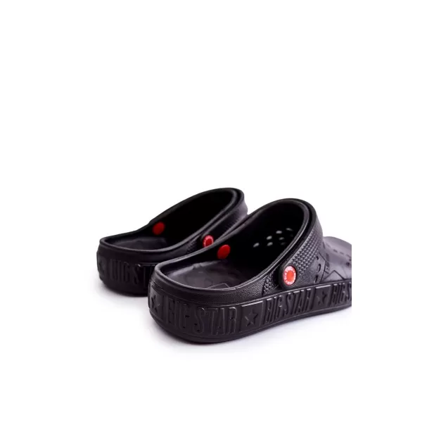  Pánske šľapky BIG STAR II175001 BLACK Big Star Shoes 