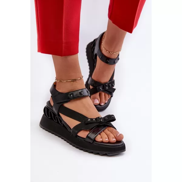  Dámske sandále D&A CR956 BLACK 