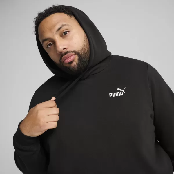  Pánska mikina PUMA ESS SMALL NO. 1 LOGO HOODIE 682574-01 PUMA ČIERNA 