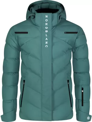 Pánska zimná bunda NORDBLANC CRAG NBWJM8056 ZELENÁ