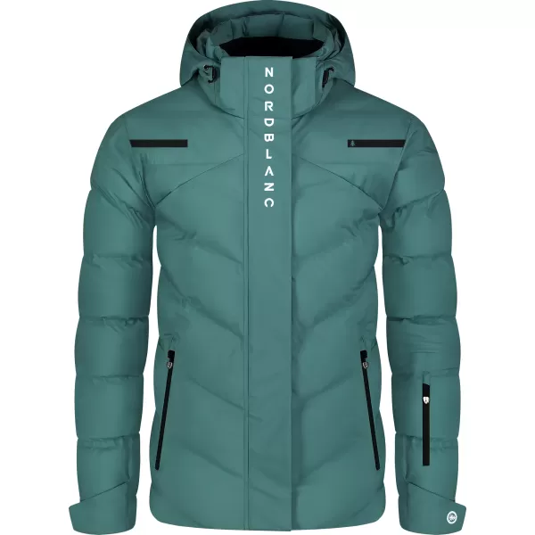  Pánska zimná bunda NORDBLANC CRAG NBWJM8056 ZELENÁ 