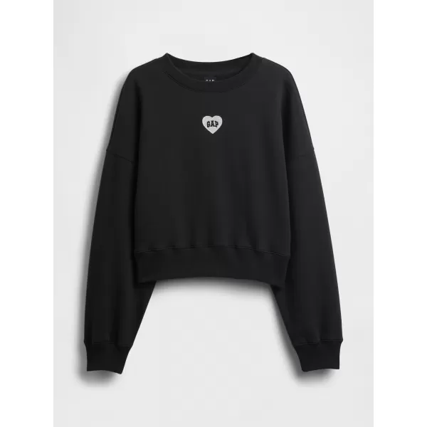  Dámska mikina GAP CREW CROP SWEATSHIRT 852831-01 MOONLESS NIGHT 