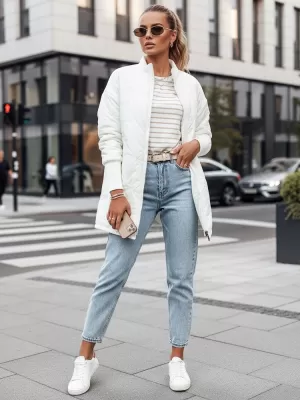 Dámska bunda DSTREET TY3616 BIELA