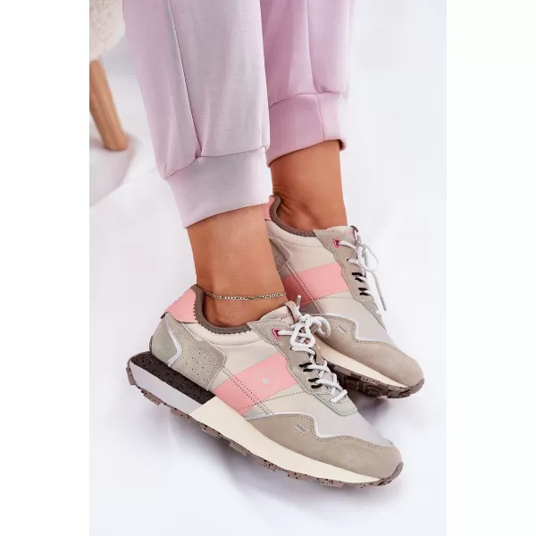  Dámske tenisky BIG STAR RR274243 PINK / GREY Big Star Shoes 