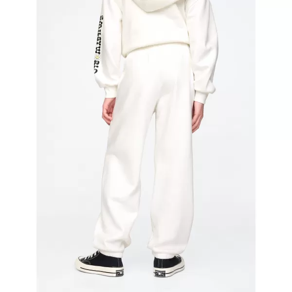  Detské tepláky GAP LOGO SWEATPANTS 741404-04 NEW OFF WHITE 