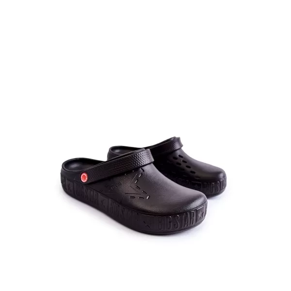  Pánske šľapky BIG STAR II175001 BLACK Big Star Shoes 