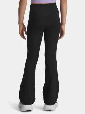 Dievčenské športové nohavice UNDER ARMOUR MOTION FLARE PANT 1379988-001 ČIERNA
