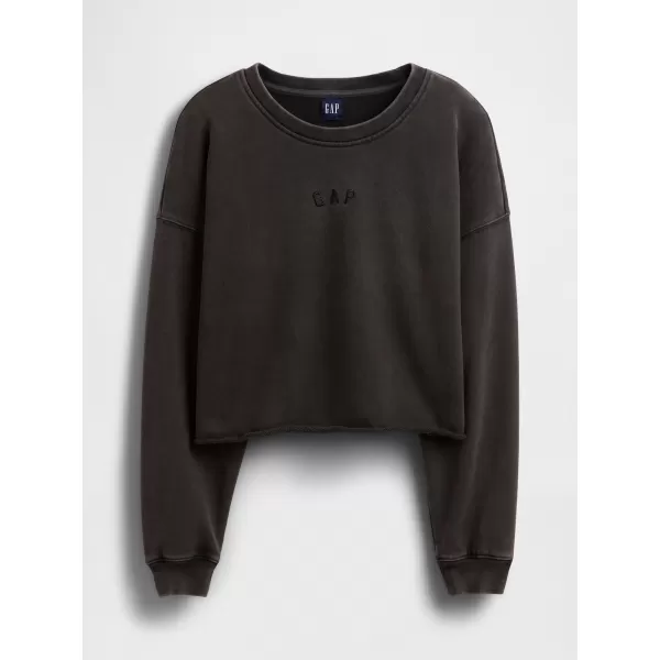  Dámska mikina GAP LOGO SWEATSHIRT 799277-01 MOONLESS NIGHT 