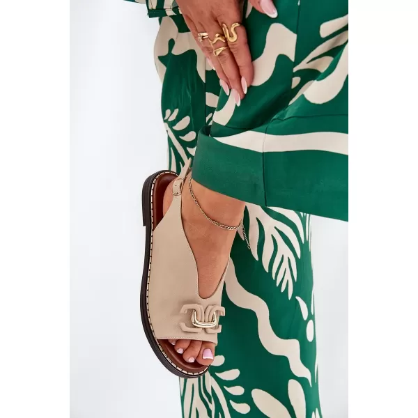  Dámske sandále BOTO TILLIRETA 35847 BEIGE 