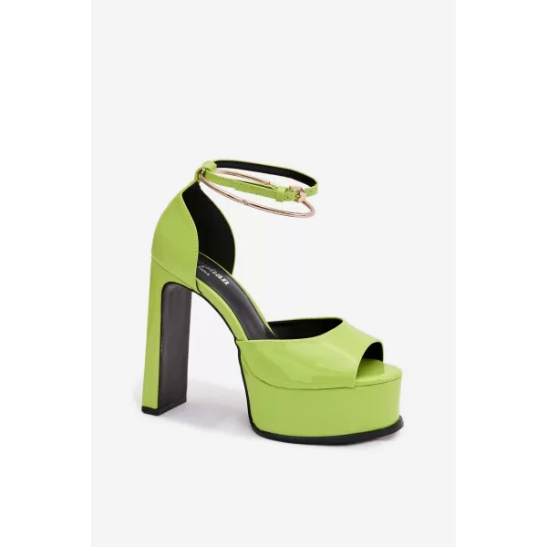  Dámske sandále BOTO HORVIA 41550 LIGHT GREEN 