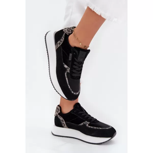  Dámske topánky BIG STAR OO274A312 BLACK Big Star Shoes 