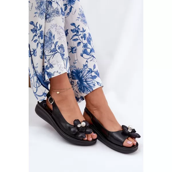  Dámske sandále BOTO DIVONNE 36735 BLACK 