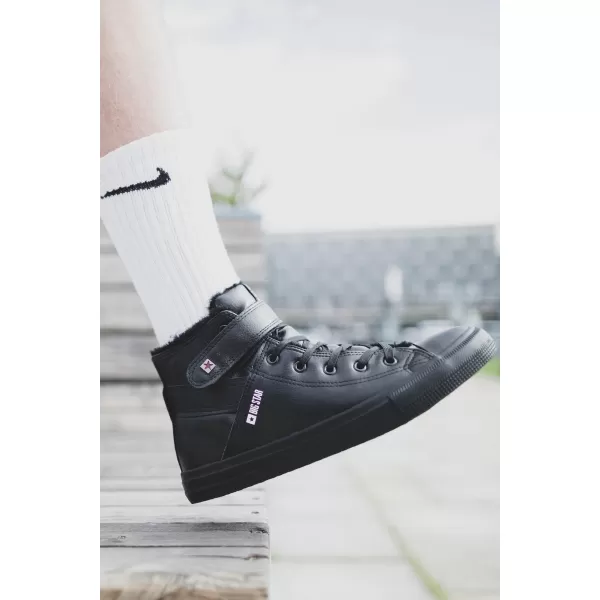  Pánske tenisky BIG STAR Y174020FW BLACK Big Star Shoes 
