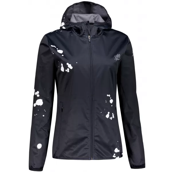  Dámska softshellová bunda premium ALTISPORT VOJ/ALW077JACK01 ČIERNA 
